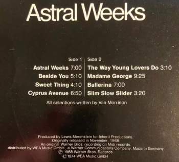 Van Morrison: Astral Weeks