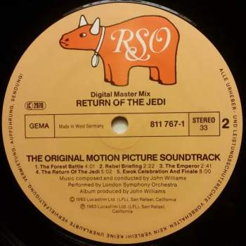 John Williams: Star Wars / Return Of The Jedi - The Original Motion Picture Soundtrack