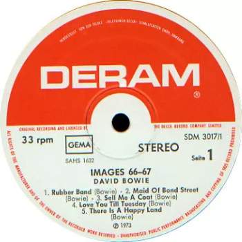 David Bowie: Images 1966 - 1967