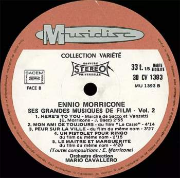 Ennio Morricone: Ses Grandes Musiques De Film Vol. 2
