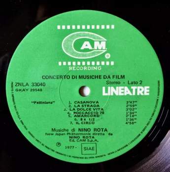 Nino Rota: Concerto Di Musiche Da Film