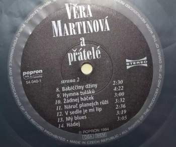 Věra Martinová: Věra Martinová A Přátelé