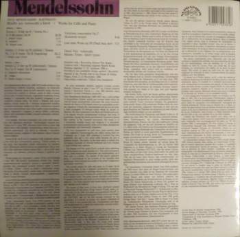 Felix Mendelssohn-Bartholdy: Sonatas For Cello And Piano / Variations Concertantes / Lied Ohne Worte