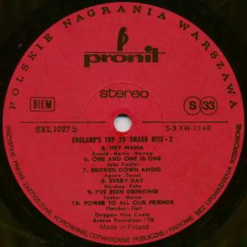Alan Caddy: England's Top 20 Smash Hits - 2