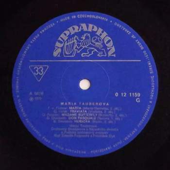 Mária Tauberová: Operní Recitál