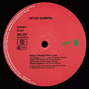 Peter Gabriel: Plays Live