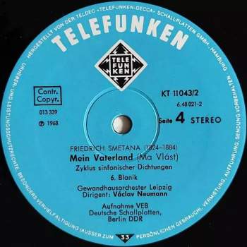 Bedřich Smetana: Má Vlast = Mein Vaterland = My Country (Gesamtaufnahme = Complete Recording)