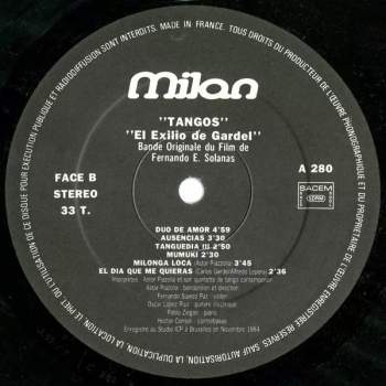 Astor Piazzolla: Tangos "L'Exil De Gardel" (Bande Originale Du Film)