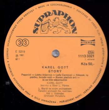 Karel Gott: Story