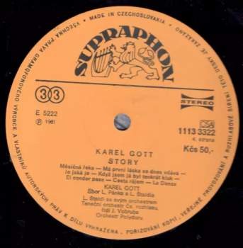 Karel Gott: Story