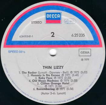 Thin Lizzy: Thin Lizzy