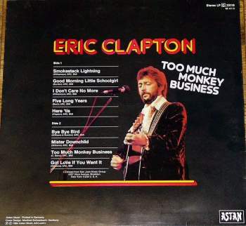 Eric Clapton: Too Much Monkey Business