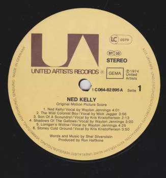 Various: Mick Jagger As Ned Kelly