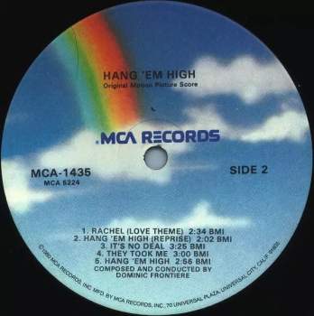 Dominic Frontiere: Hang 'Em High (Original Motion Picture Score)