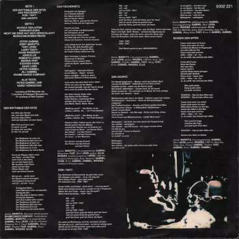 Peter Gabriel: Deutsches Album