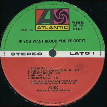 AC/DC: If You Want Blood You've Got It