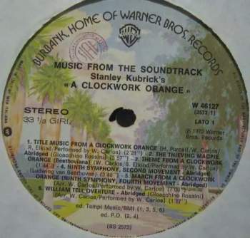 Various: Stanley Kubrick's A Clockwork Orange