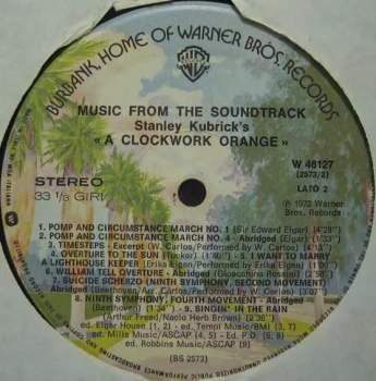 Various: Stanley Kubrick's A Clockwork Orange