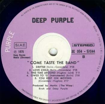 Deep Purple: Come Taste The Band