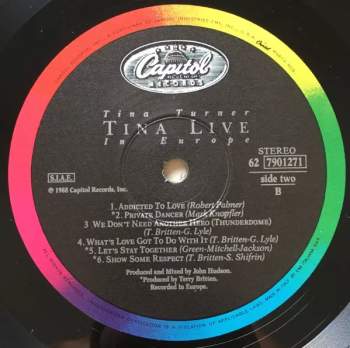 Tina Turner: Tina Live In Europe