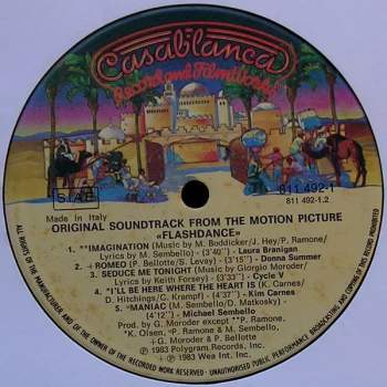 Various: Flashdance (Original Soundtrack From The Motion Picture)
