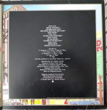Led Zeppelin: The Soundtrack From The Film The Song Remains The Same