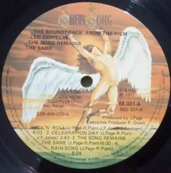 Led Zeppelin: The Soundtrack From The Film The Song Remains The Same