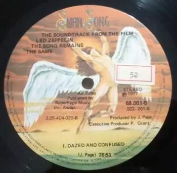 Led Zeppelin: The Soundtrack From The Film The Song Remains The Same