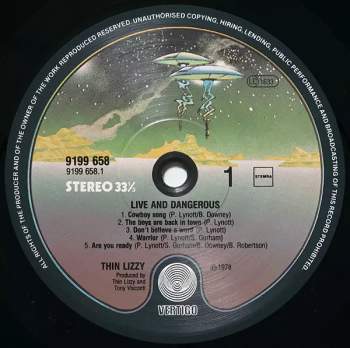 Thin Lizzy: Live And Dangerous