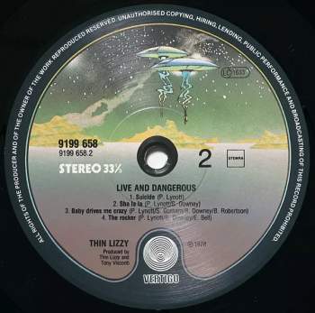 Thin Lizzy: Live And Dangerous