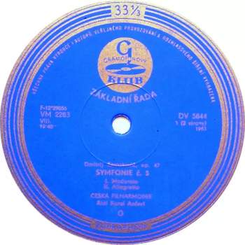 The Czech Philharmonic Orchestra: Symfonie Č-5