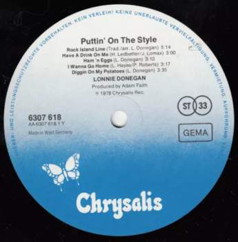Lonnie Donegan: Puttin' On The Style