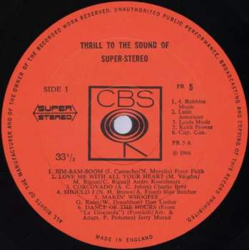 Various: Thrill To The Sensational Sound Of Super Stereo