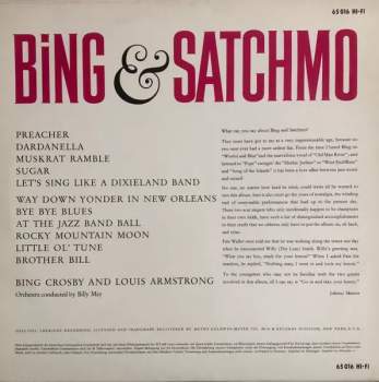 Louis Armstrong: Bing & Satchmo