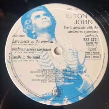 Elton John: Live In Australia