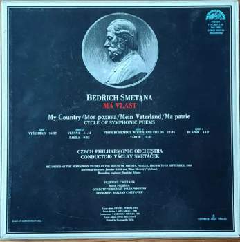 The Czech Philharmonic Orchestra: Má Vlast