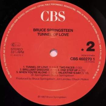 Bruce Springsteen: Tunnel Of Love