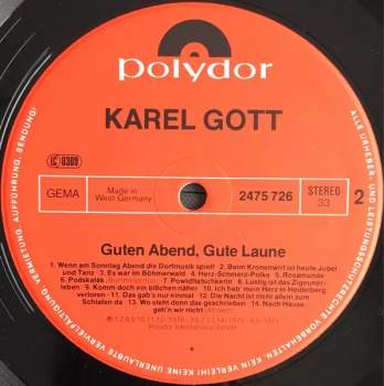 Karel Gott: Guten Abend, Gute Laune