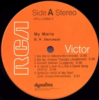 B.W. Stevenson: My Maria