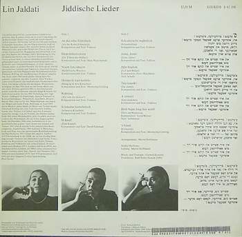 Lin Jaldati: Jiddische Lieder