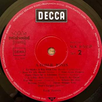 Tom Jones: A-Tom-Ic Jones