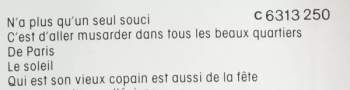 Yves Montand: Olympia "81"