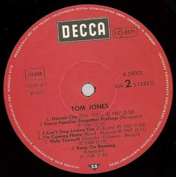 Tom Jones: Tom Jones