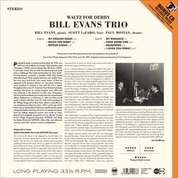 The Bill Evans Trio: Waltz For Debby