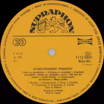 Various: Staropražské Písničky