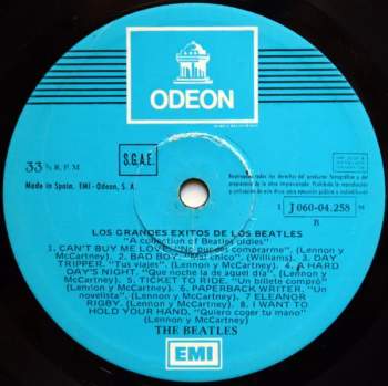 The Beatles: A Collection Of Beatles Oldies / Los Grandes Exitos De Los Beatles