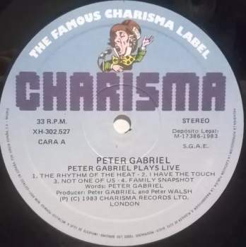 Peter Gabriel: Plays Live