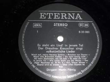 Dresdner Kreuzchor: Es Steht Ein Lind' In Jenem Tal - Der Dresdner Kreuzchor Singt Volkstümliche Lieder