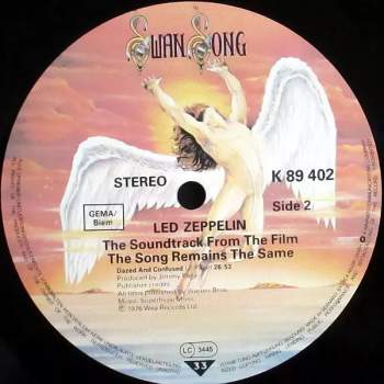 Led Zeppelin: The Soundtrack From The Film The Song Remains The Same