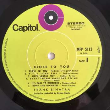 Frank Sinatra: Close To You
